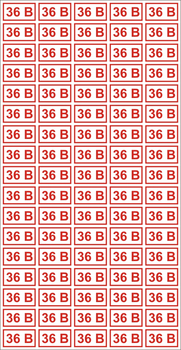 S11 Указатель напряжения 36в (85 шт) - Знаки безопасности - Знаки по электробезопасности - . Магазин Znakstend.ru
